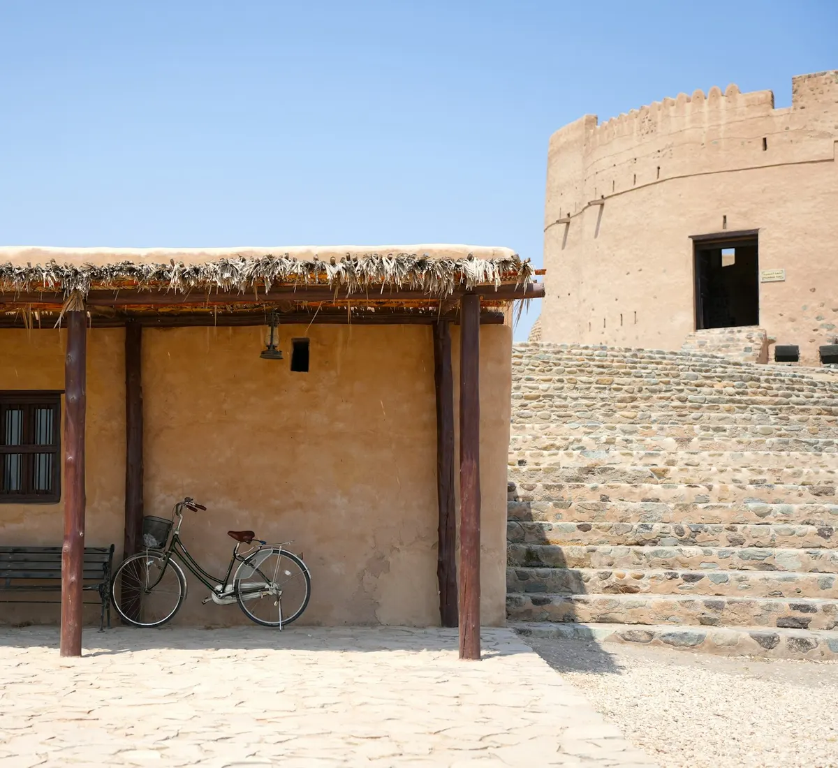 Fujairah Fort and its heritage courtyard